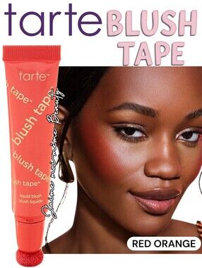 Tarte Shape Tape Liquid Blush Wand Satin Red Orange